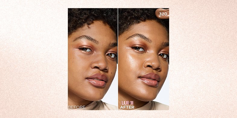 InArticlehowtofindyourfoundationcolormatchBA Lumi Leglow Skin Tint